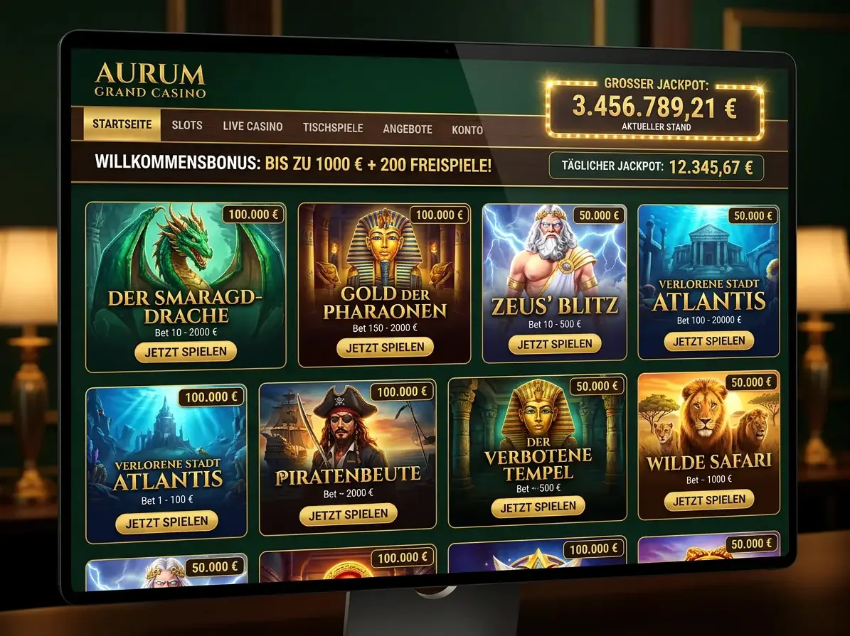Mino — Spielsaal und Angebot