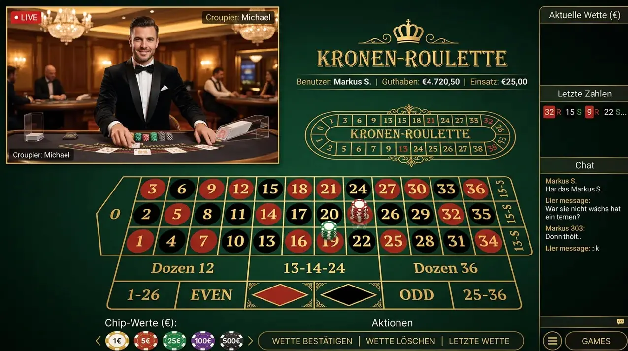 Live Casino im Mino